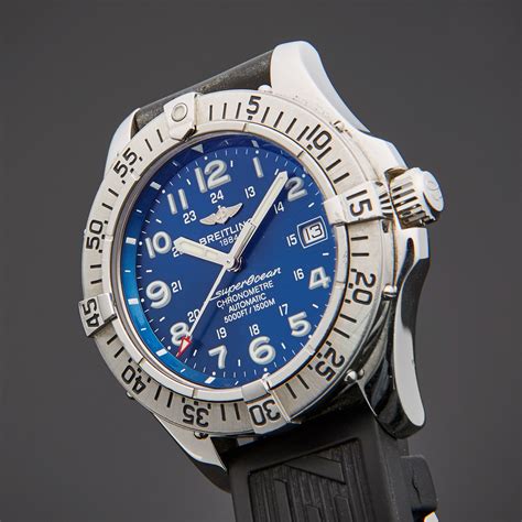 breitling superocean chronometre automatic 1500m a17360|Breitling a17360 price.